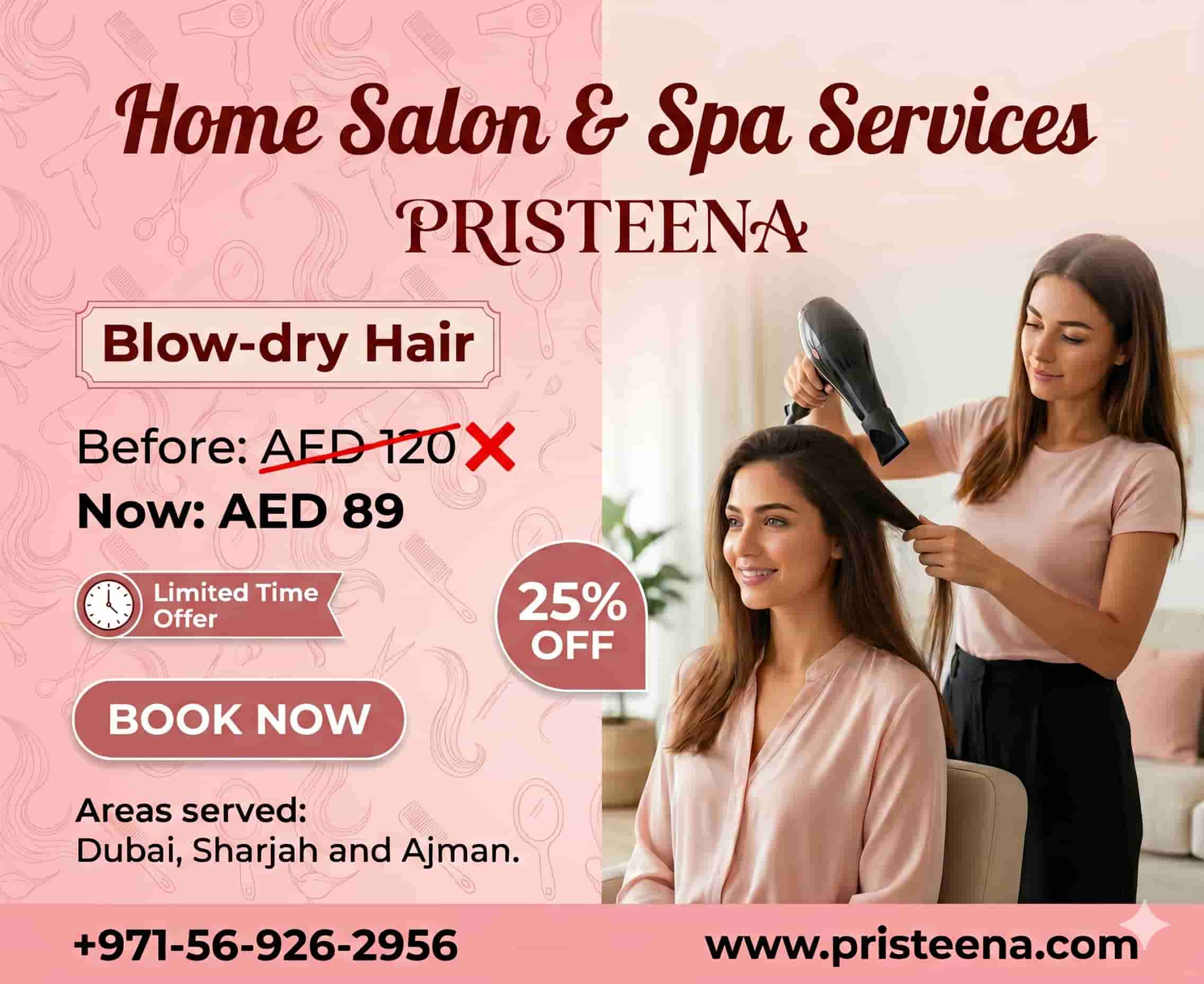 Blowdry-hair-special-offer-in-dubai